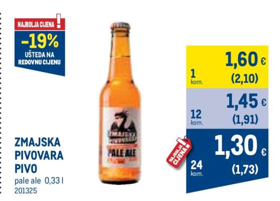 ZMAJSKA PIVOVARA PIVO