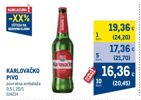 KARLOVAČKO PIVO