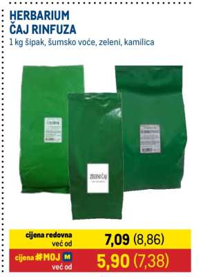 HERBARIUM ČAJ RINFUZA