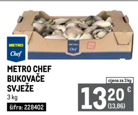 METRO CHEF BUKOVAČE SVEŽE