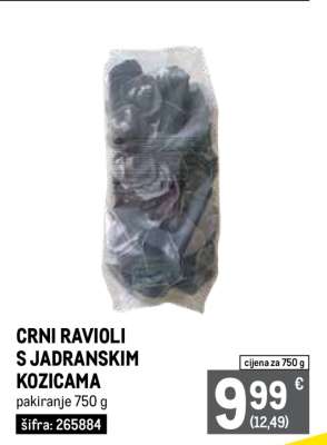 CRNI RAVIOLI S JADRANSKIM KOZICAMA