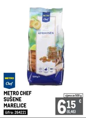 METRO CHEF SUŠENE MARELICE