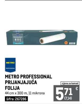 METRO PROFESSIONAL PRIJANJAJUĆA FOLIJA