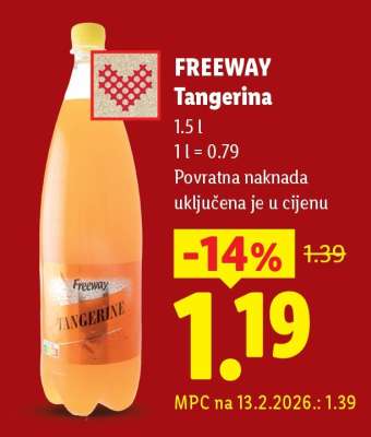FREEWAY Tangerina