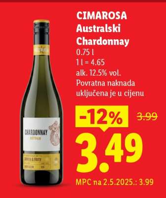 Cimarosa Australski Chardonnay