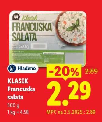 KLASIK Francuska salata