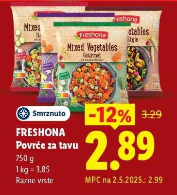 Freshona Povrće za tavu