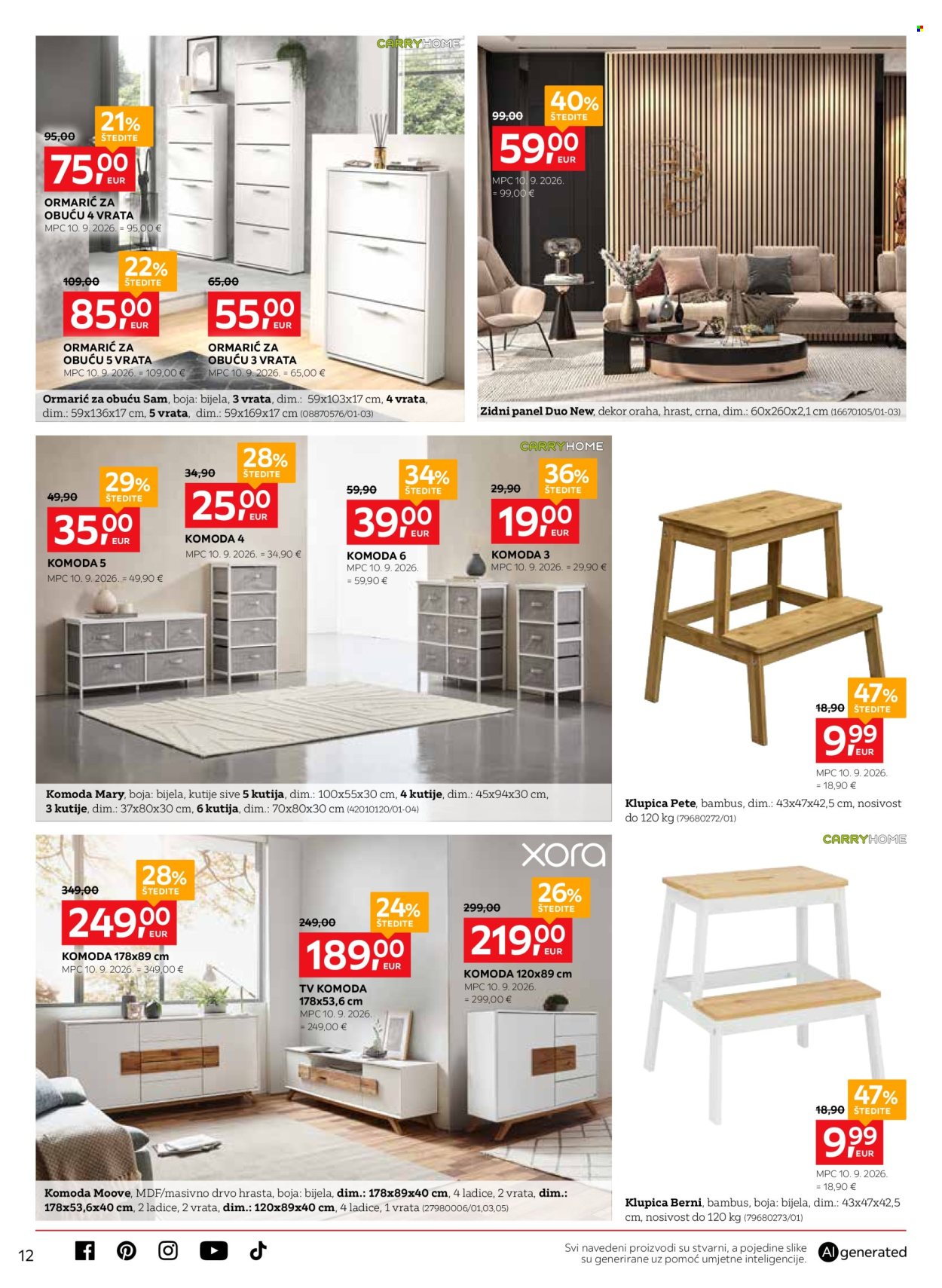 Lesnina katalog - 29.09.2026. - 21.10.2026. Stranica 12