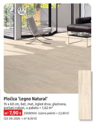 Pločica 'Legno Natural'