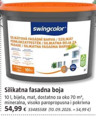 Silikatna fasadna boja