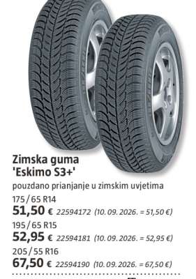 Zimska guma 'Eskimo S3+'