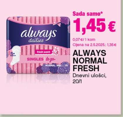 ALWAYS NORMAL FRESH