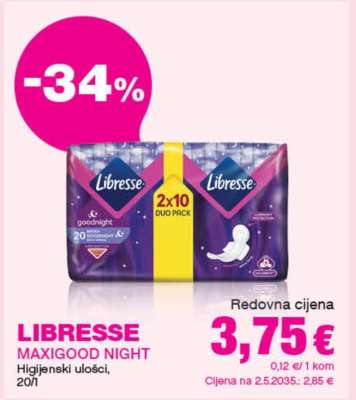 LIBRESSE MAXIGOOD NIGHT