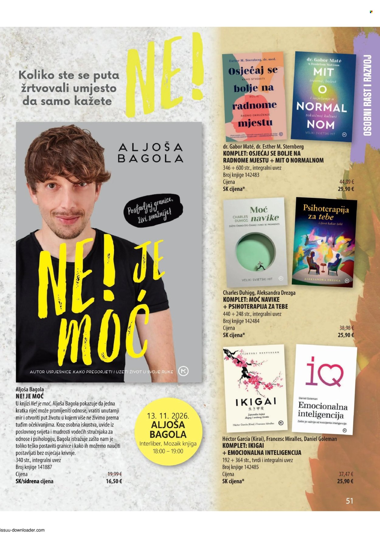 Svijet knjige katalog - 01.10.2026. - 30.11.2026. Stranica 51
