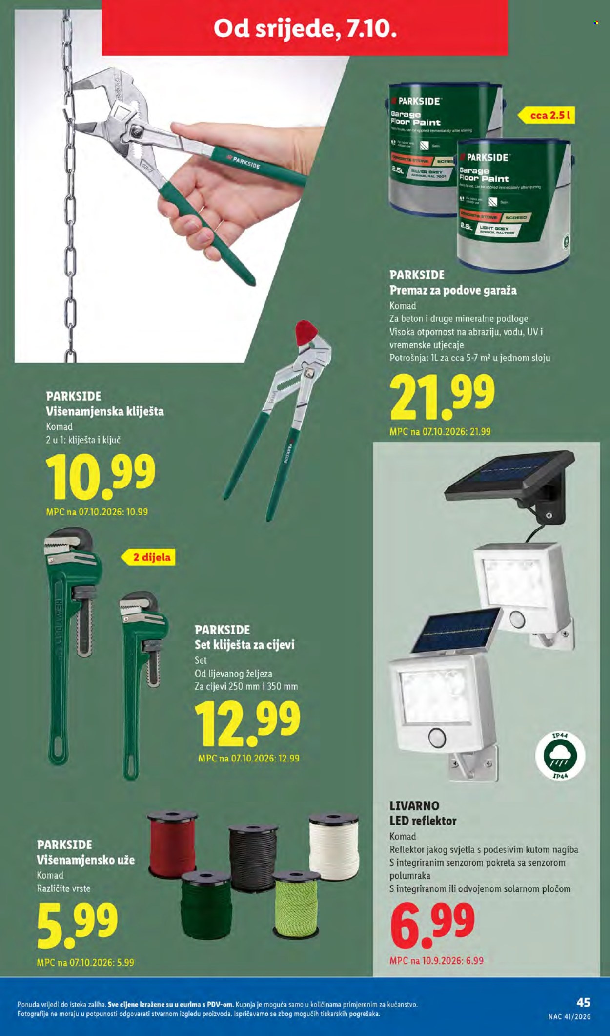 Lidl katalog - 05.10.2026. - 11.10.2026. Stranica 45