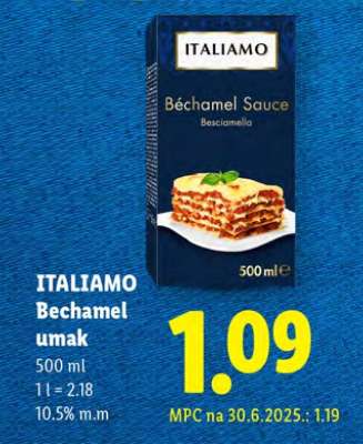 ITALIAMO Bechamel umak