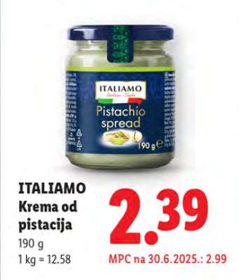 ITALIAMO Krema od pistacija