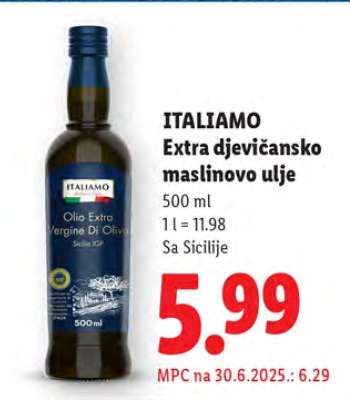 ITALIAMO Extra djevičansko maslinovo ulje