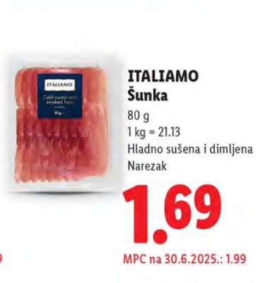 ITALIAMO Šunka
