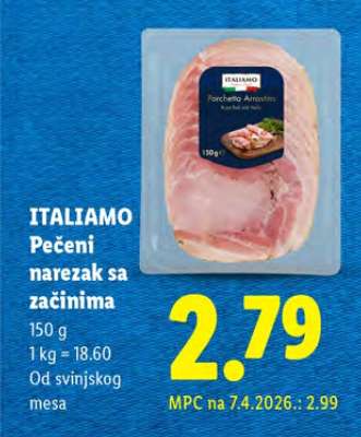 ITALIAMO Pečeni narezak sa začinima