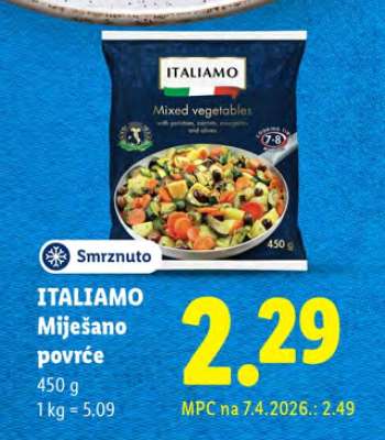 ITALIAMO Miješano povrće