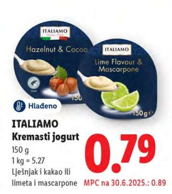 ITALIAMO Kremasti jogurt