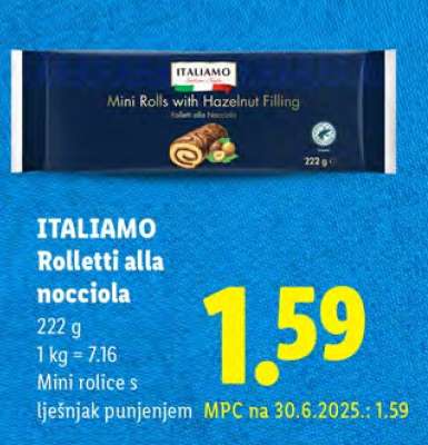 ITALIAMO Rolletti alla nocciola