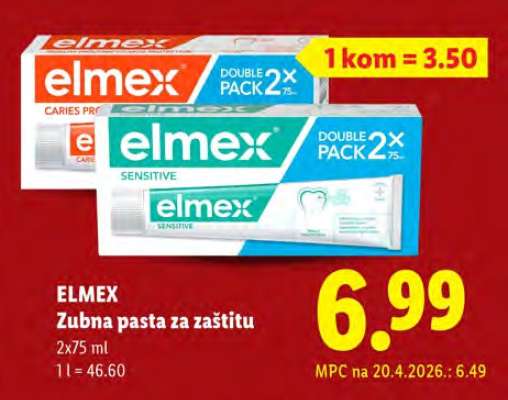 ELMEX Zubna pasta za zaštitu