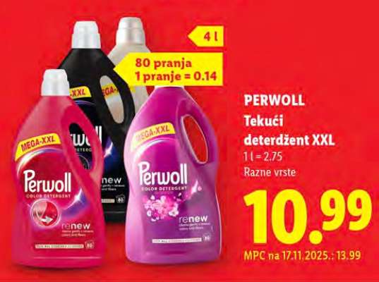 Perwoll Tekući deterdžent XXL