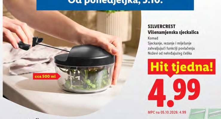 SILVERCREST Višenamjenska sjeckalica