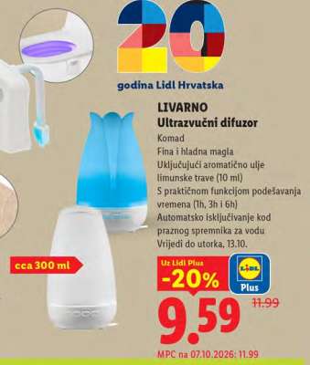 LIVARNO Ultrazvučni difuzor