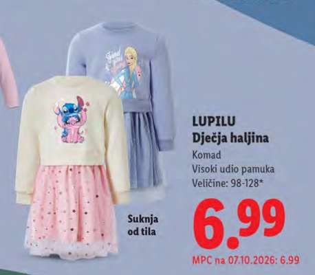 LUPILU Dječja haljina
