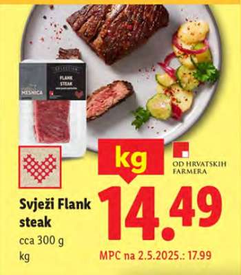 Svježi Flank steak