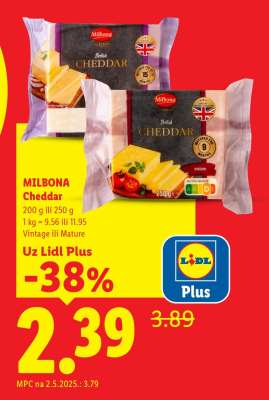 Milbona Cheddar