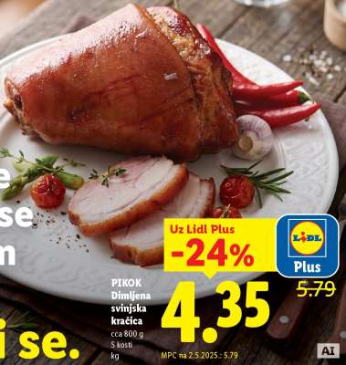 Pikok Dimljena svinjska kračica