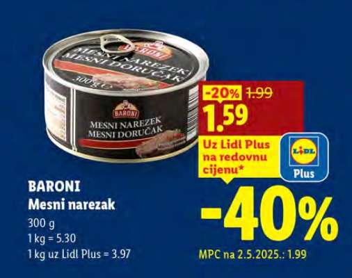 Baroni Mesni narezak