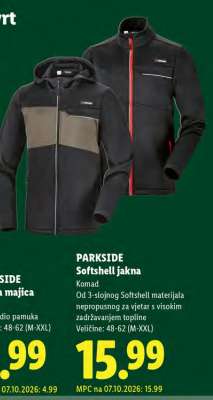 PARKSIDE Softshell jakna