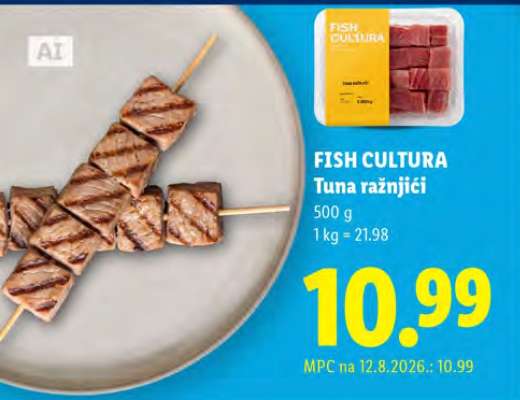 FISH CULTURA Tuna ražnjići