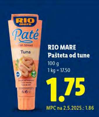 Rio Mare Pašteta od tune