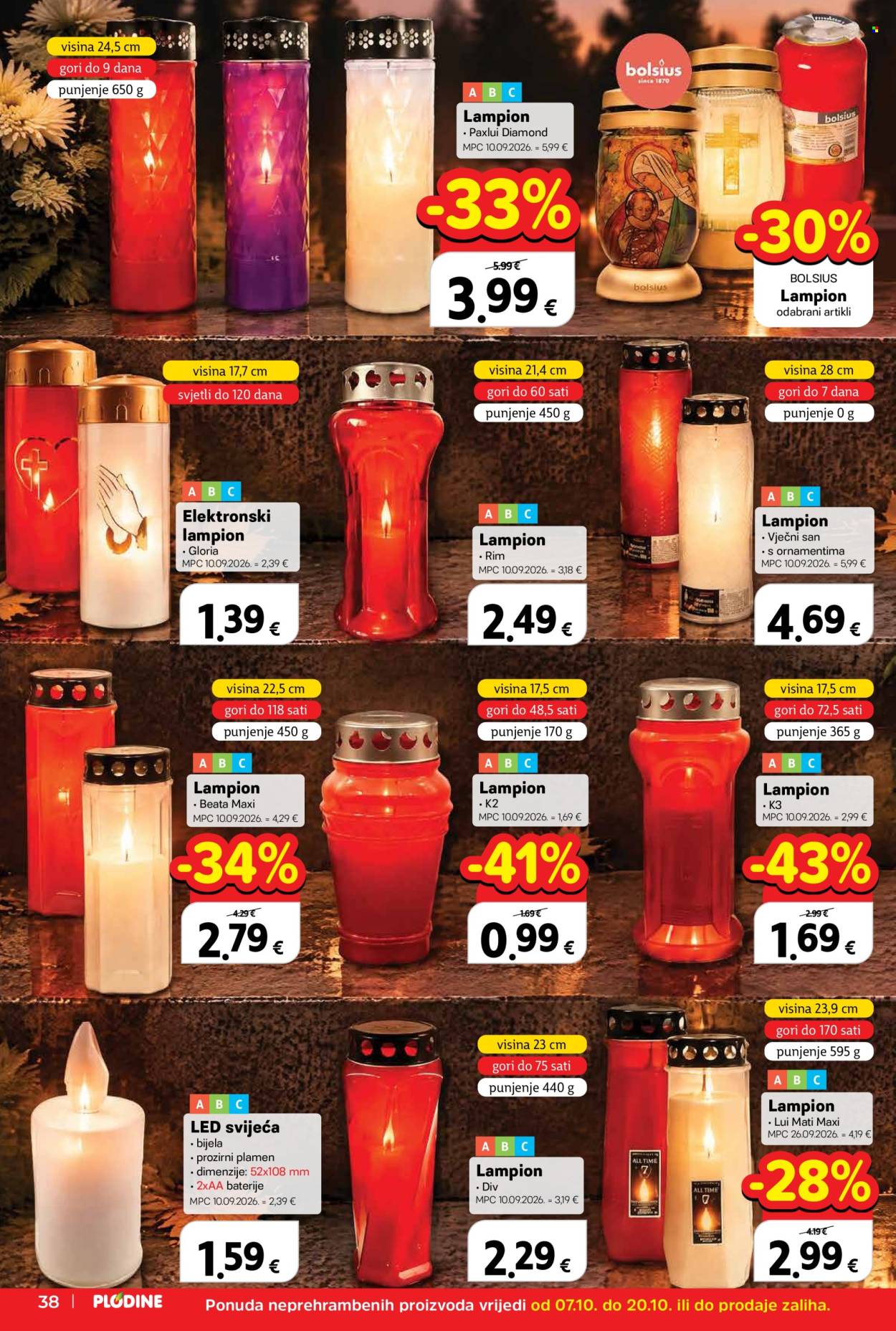 Plodine katalog - 07.10.2026. - 13.10.2026. Stranica 38