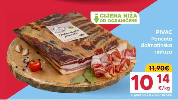 PIVAC Panceta dalmatinska rinfuza