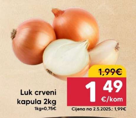 Luk crveni kapula 2kg