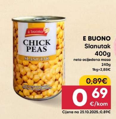 E BUONO Slanutak