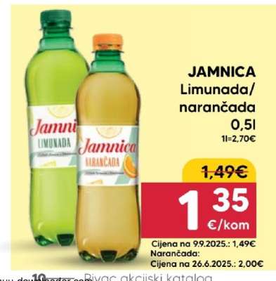 JAMNICA Limunada/narančada