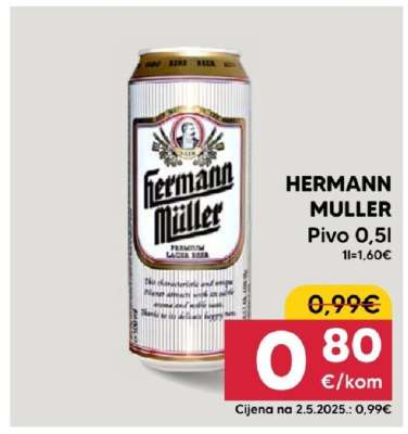 HERMANN MULLER Pivo 0,5l