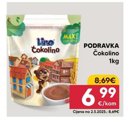 PODRAVKA Čokolino 1kg