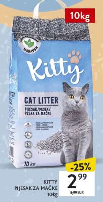 KITTY pijesak za mačke , 10kg