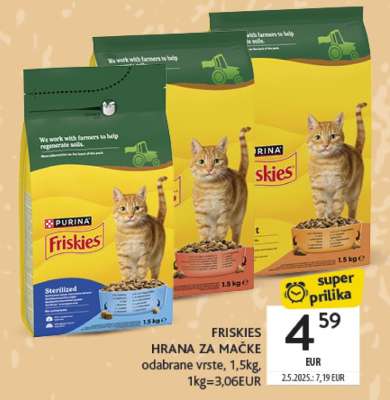 FRISKIES Hrana za mačke