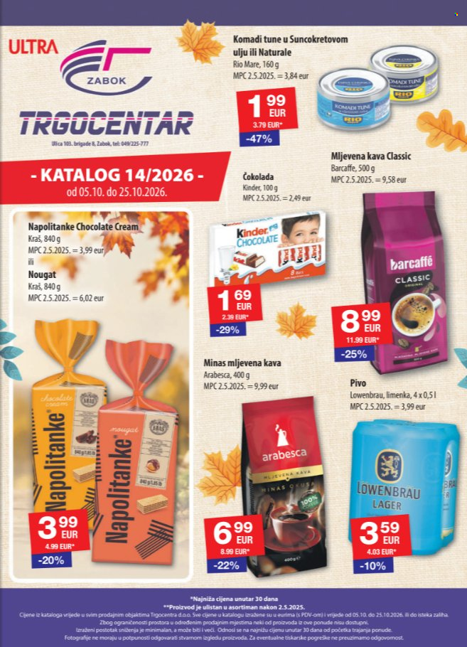 Trgocentar katalog - 05.10.2026. - 25.10.2026. Stranica 1