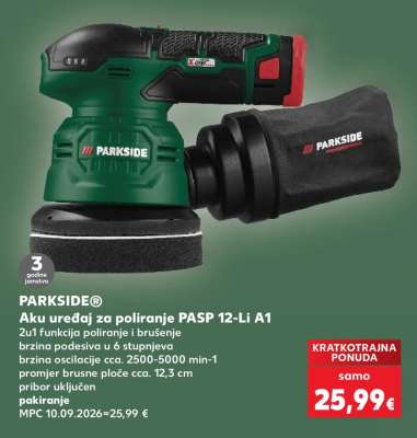 PARKSIDE® Aku uređaj za poliranje PASP 12-Li A1
